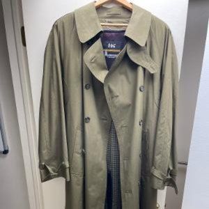 44L Double Breasted Belted London Fog Trench Coat